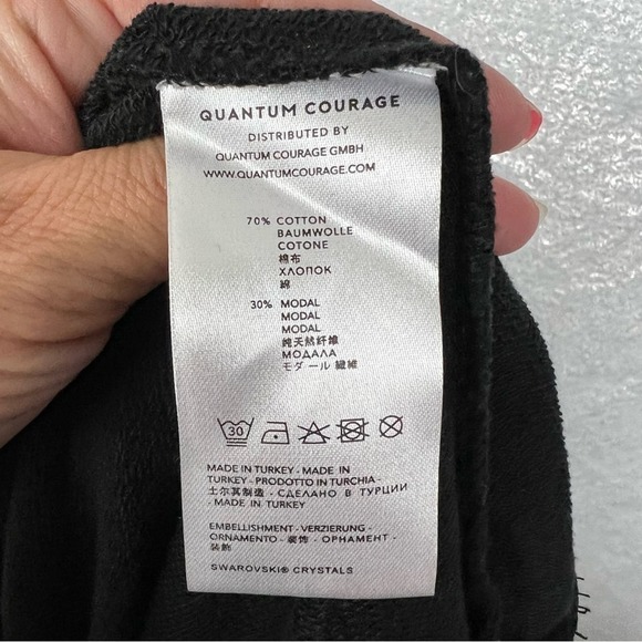 Quantum Courage Sz S Limited Edition #500 Sweatshirt Black You Only Live Once - Picture 6 of 8